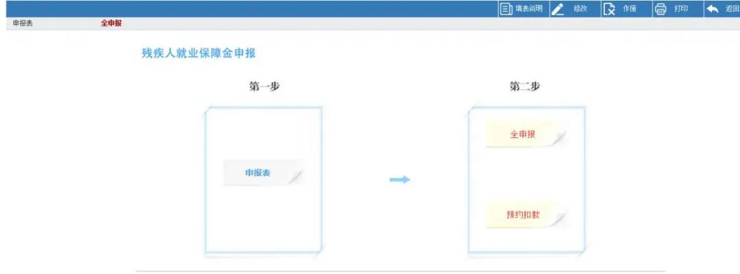 昆明残疾人保证金申报步骤二